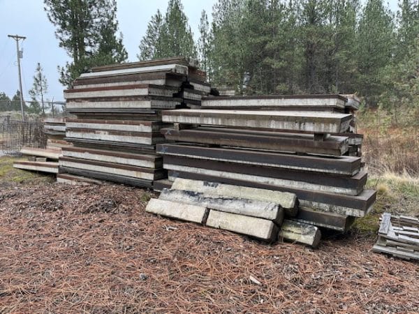 Railroad Crossing Concrete Slabs