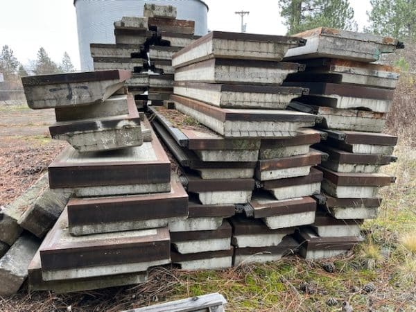 Railroad Crossing Concrete Slabs