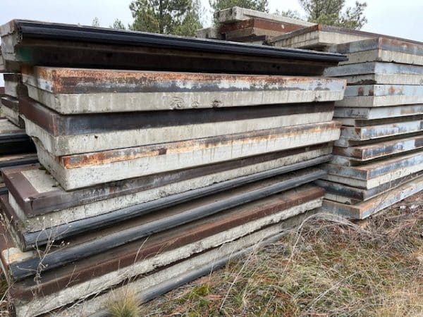 Railroad Crossing Concrete Slabs