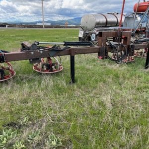 SITREX SHOP BUILT TEDDER-WINDROWER