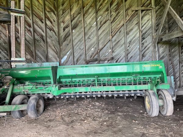 JOHN DEERE 455 DRILL w/WAGNER TOOL BAR - Image 20
