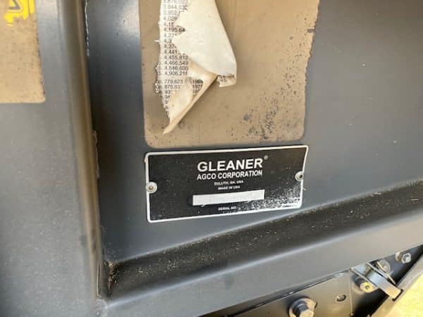 2011 GLEANER R76 COMBINE W/HEADER & CART - Image 19