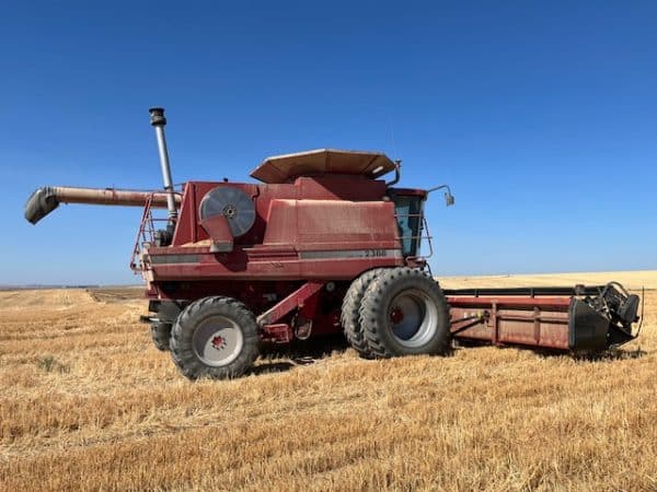 CASE IH 2388 COMBINE 2005 W/CART