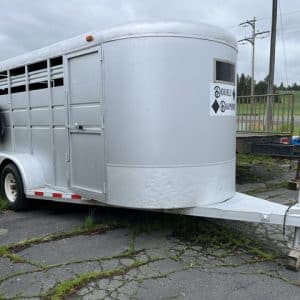 DOUBLE DIAMOND 4 HORSE TRAILER