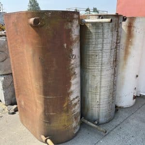 4 STEEL FUEL TANKS & OTHERS